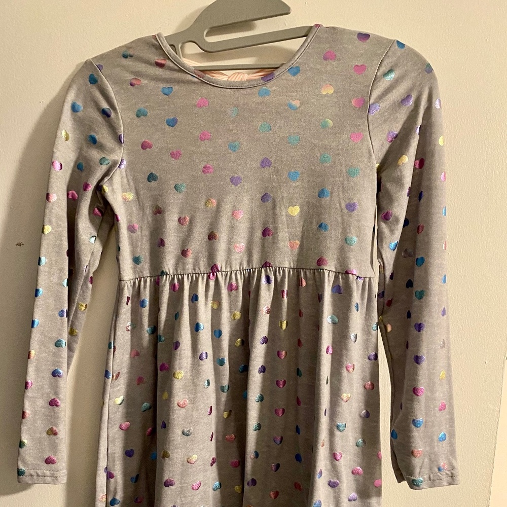 Girls freestyle long sleeve dress size 8